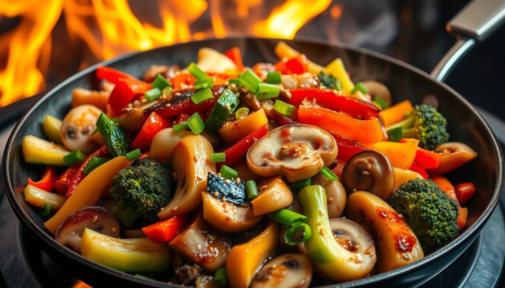 hibachi vegetable stir fry