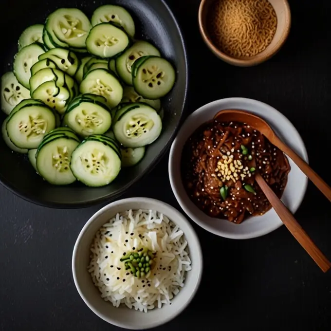 Authentic Din Tai Fung Cucumber Recipe with Ingredients