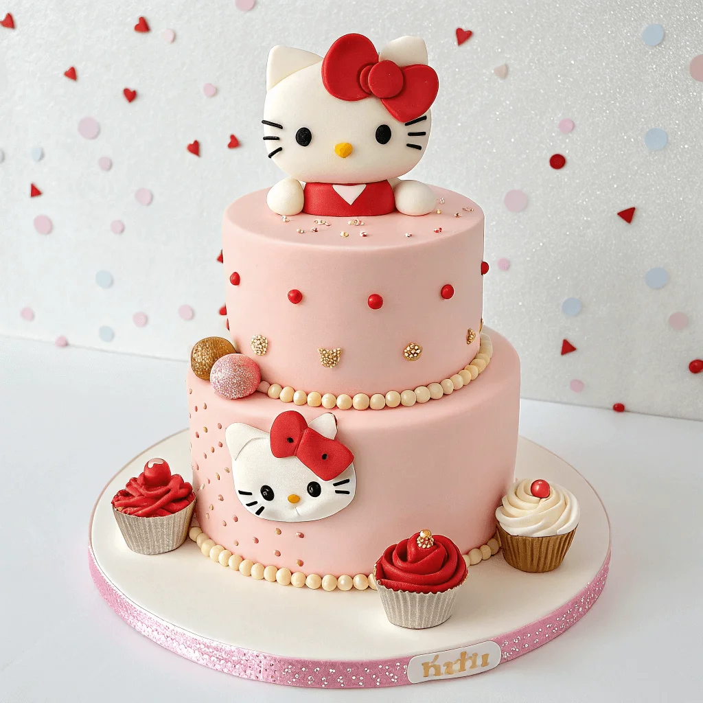 "Adorable Hello Kitty Cake Decorating Ideas | Kawaii Birthday Dessert Inspiration"