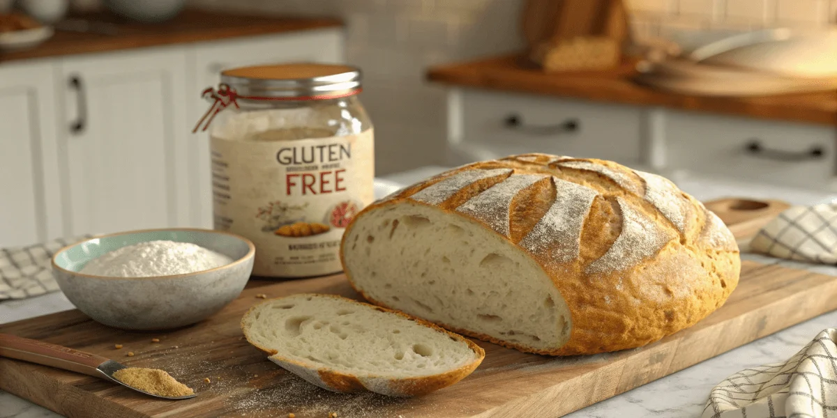 Freshly Baked Gluten Free Sourdough Bread