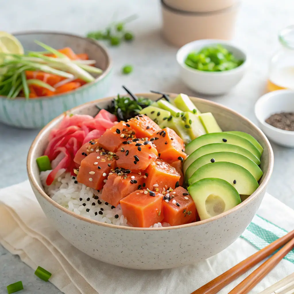 salmon poke recipe