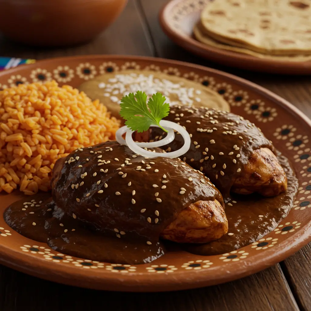 Cinco de Mayo recipes : Puebla-Style Chicken in Mole Poblano