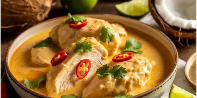 Spicy Brazilian Coconut Chicken