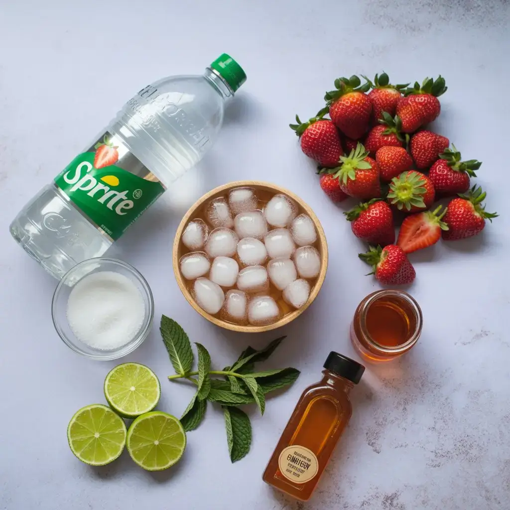 Strawberry Dirty Sprite – Refreshing Summer Drink