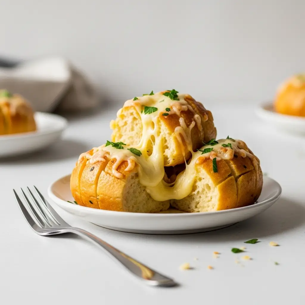 Cheesy Garlic Pull Apart Bread Servings Soft, Buttery, and Loaded with Cheese